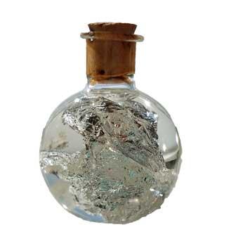 Silver Flakes Bottle