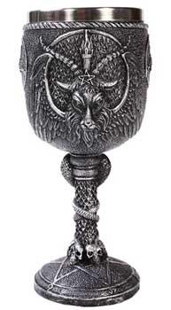 6 3-4" Baphomet Chalice