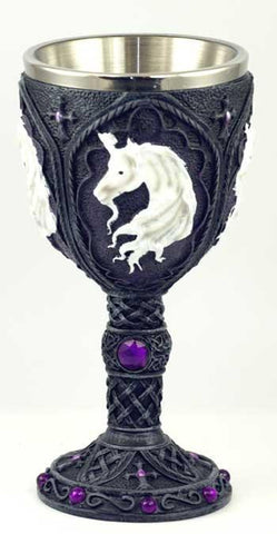Unicorn Chalice 7 1-2"