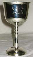 Triple Goddess Chalice 5 1-2"