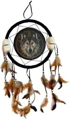 Wolf Dream Catcher