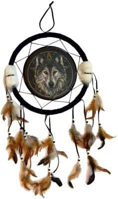 Wolf Dream Catcher