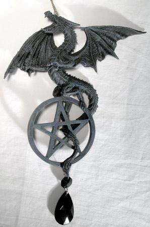 Dragon-pentagram Dream Catcher