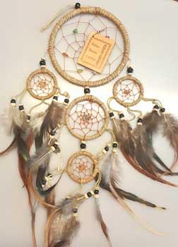 5" Natural Dream Catcher