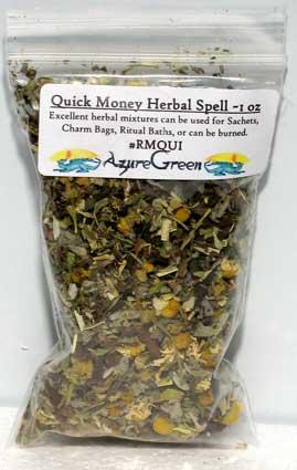 Quick Money Spell Mix 3-4oz