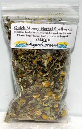 Quick Money Spell Mix 3-4oz