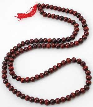 Red Sandalwood Mala 7mm