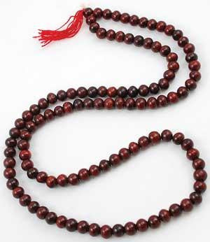 Red Sandalwood Mala 7mm