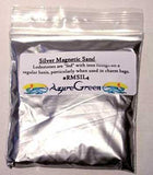 Silver Magnetic Sand 4oz