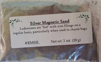 Silver Magnetic Sand 1oz