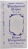 3" X 4" Parchment Paper 12pk