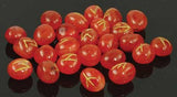 Carnelian Rune Set