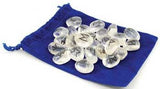 Clear Quartz Rune Set