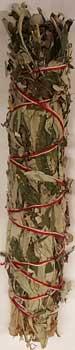 8" White Sage & Mugwort Smudge