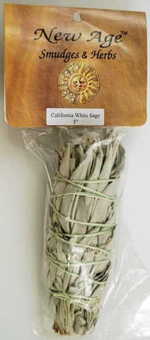 White Sage Smudge 5-6"