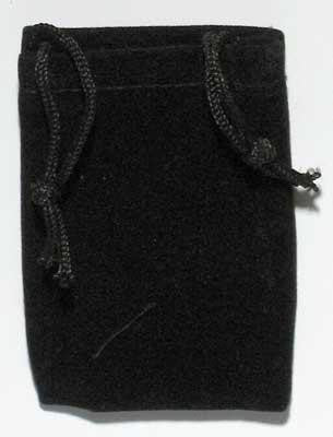 Velveteen 2 X 2 1-2 Black
