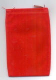Bag Velveteen 4 X 5 1-2 Red