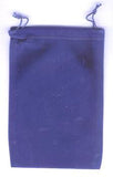 Bag Velveteen 5 X 7 Blue