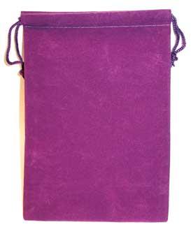 Bag Velveteen 5 X 7 Purple