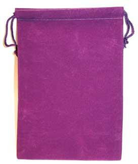 Bag Velveteen 5 X 7 Purple
