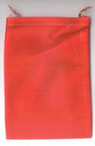 Bag Velveteen 5 X 7 Red