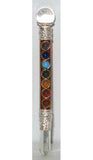 Copper 7 Chakra 4 1-2"