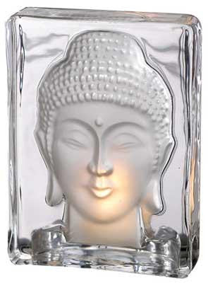 Buddha Tealight Holder 5 3-8"