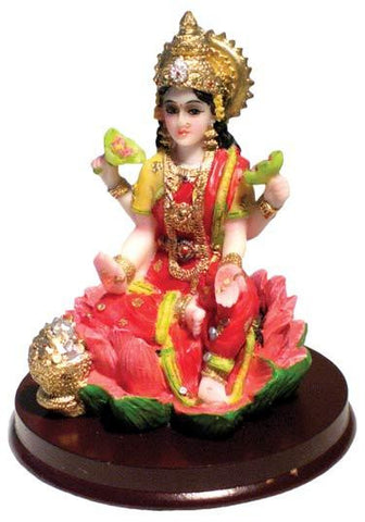 Laxmi On Lotus 3 1-2"