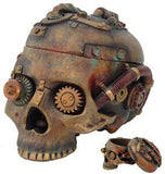 Steampunk Skull 7 1-2"