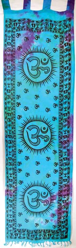 Om Curtain Pair 22"x72"