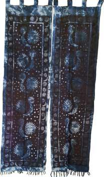 Sun & Moon Curtain 22"x72"