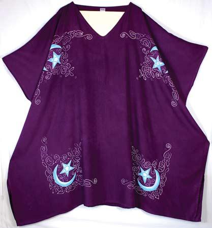 Celtic Moon Caftan Purple 3'sq