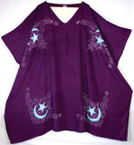Celtic Moon Caftan Purple 3'sq