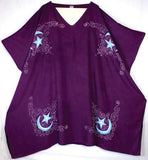 Celtic Moon Caftan Purple 3'sq