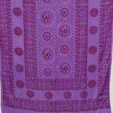 Om  44"x 87" Purple