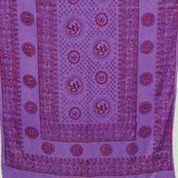 Om  44"x 87" Purple