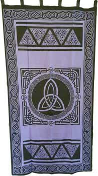 44" X 88" Triquetra Curtain