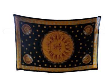 Sun God Tapestry 72" X 108"