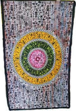 54" X 86" African Mandala