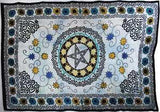 Flower Pentagram Tapestry 72" X 108"