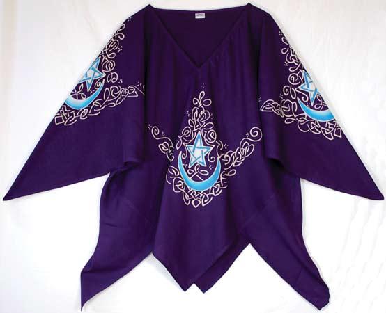 Celtic Moon Top Purple