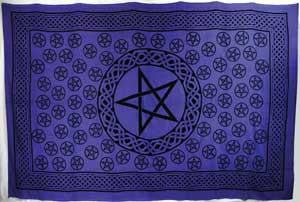 Pentagram Tapestry (72" X 108")