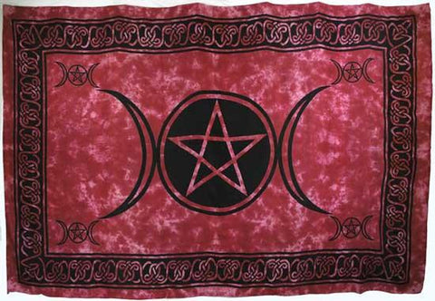 Triple Moon Pentagram 72" X 108"