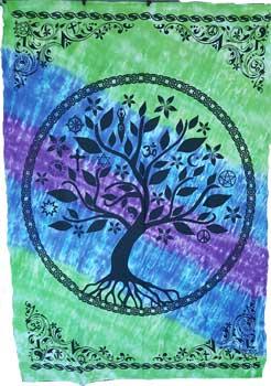 58" X 82" Tree Of Life Multifaith Tapestry
